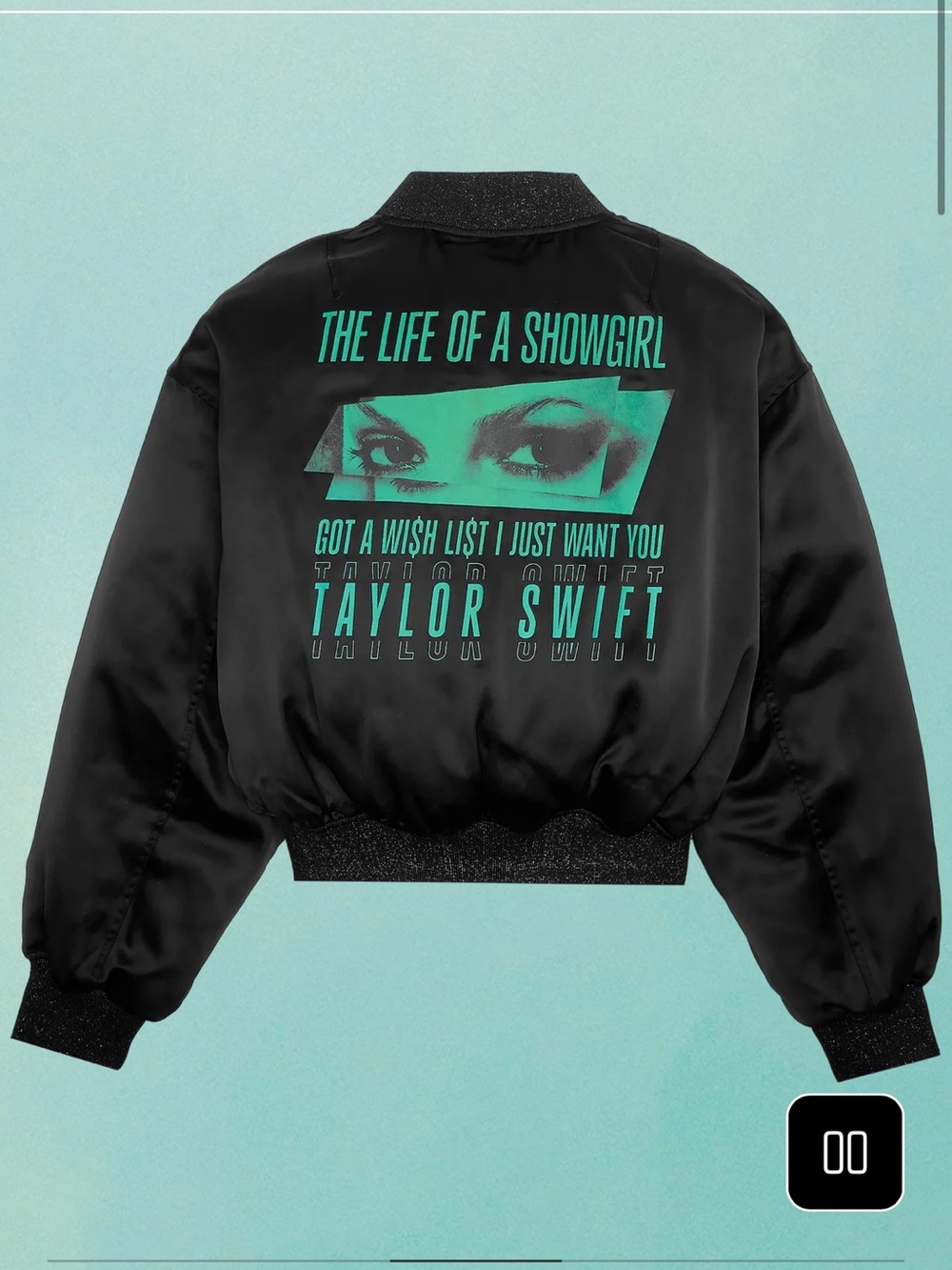 Taylor Swift Got a Wishlist Bomber Jacket
